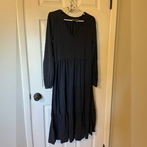 Tiered Anthropologie dress